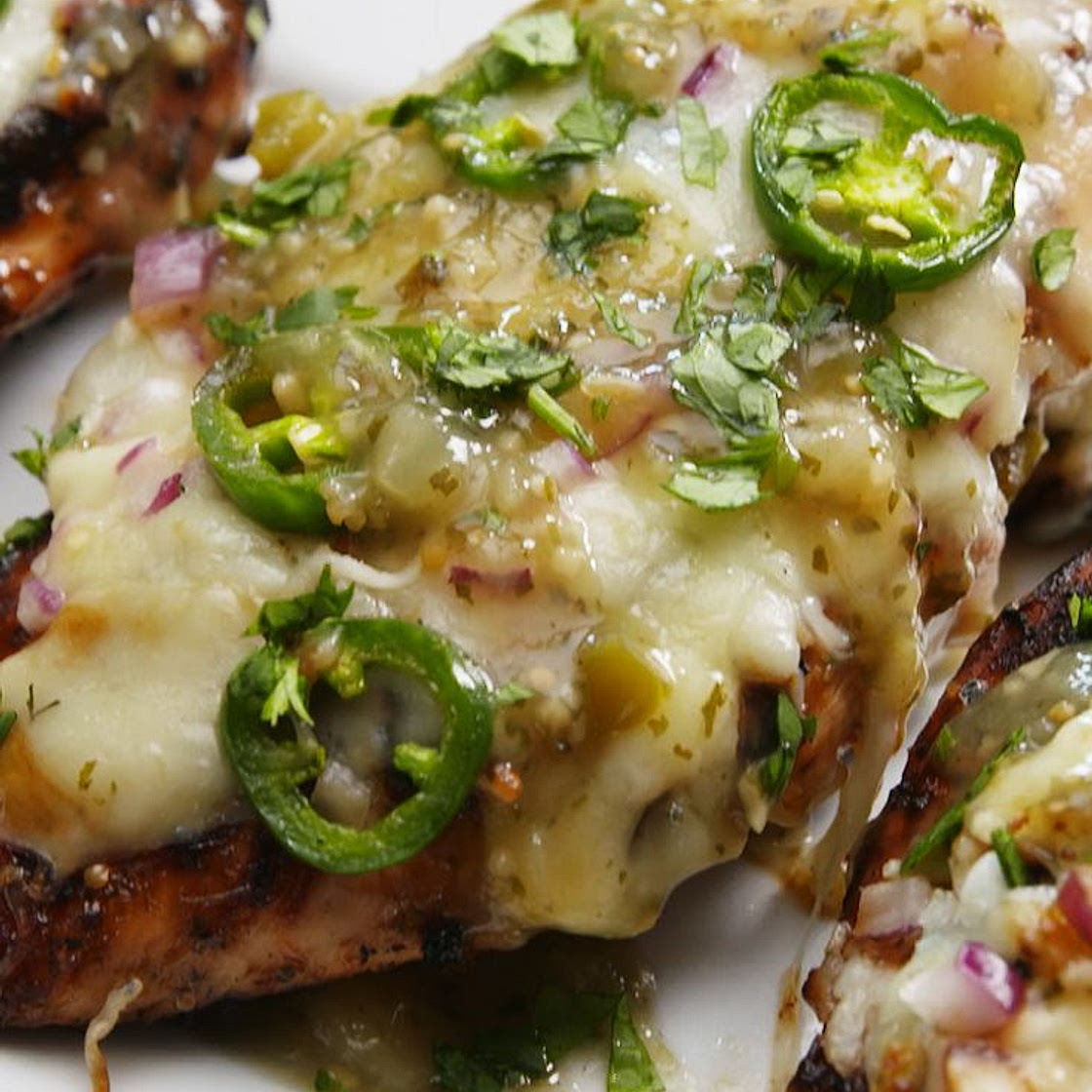 Grilled Salsa Verde Chicken