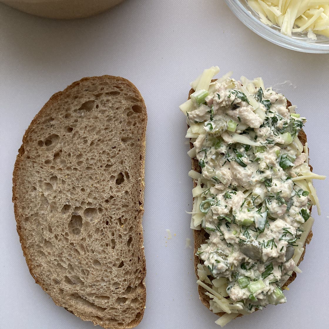 Tuna Melt Sandwich