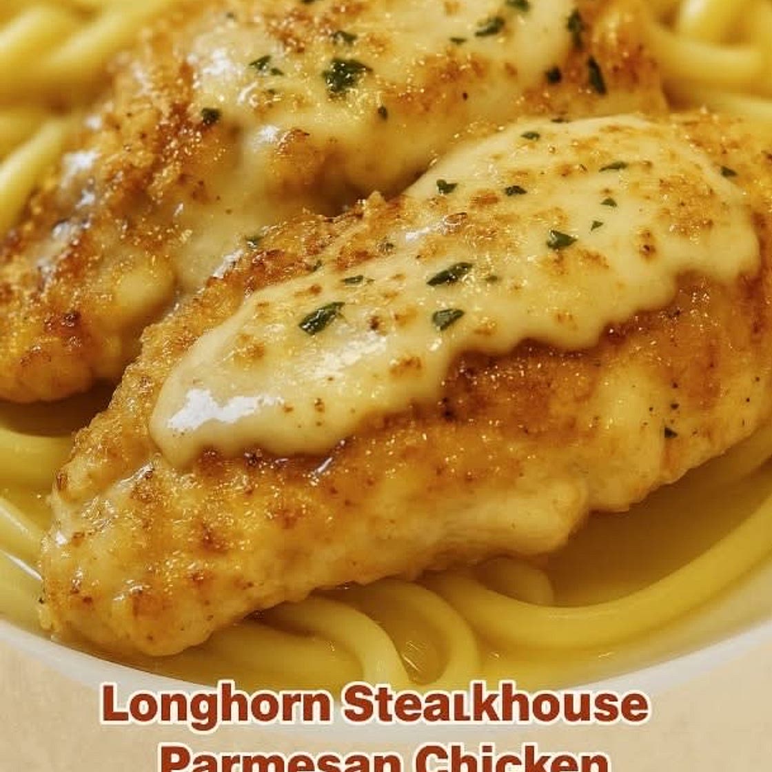 Longhorn Steakhouse Parmesan Crusted Chicken (Copycat) 