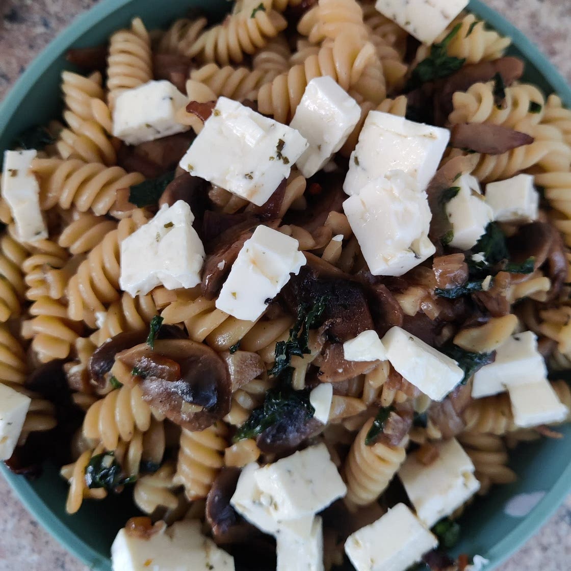 WALNUT MUSHROOM PASTA