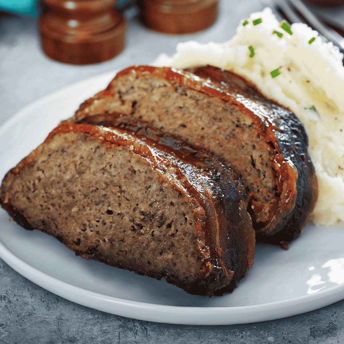 Meatloaf (Baked Ground Meat Loaf)