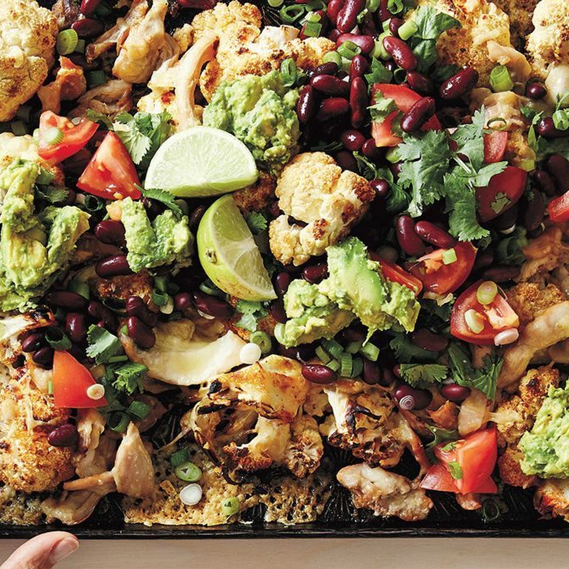 Sarah Wilson's cauliflower nachos