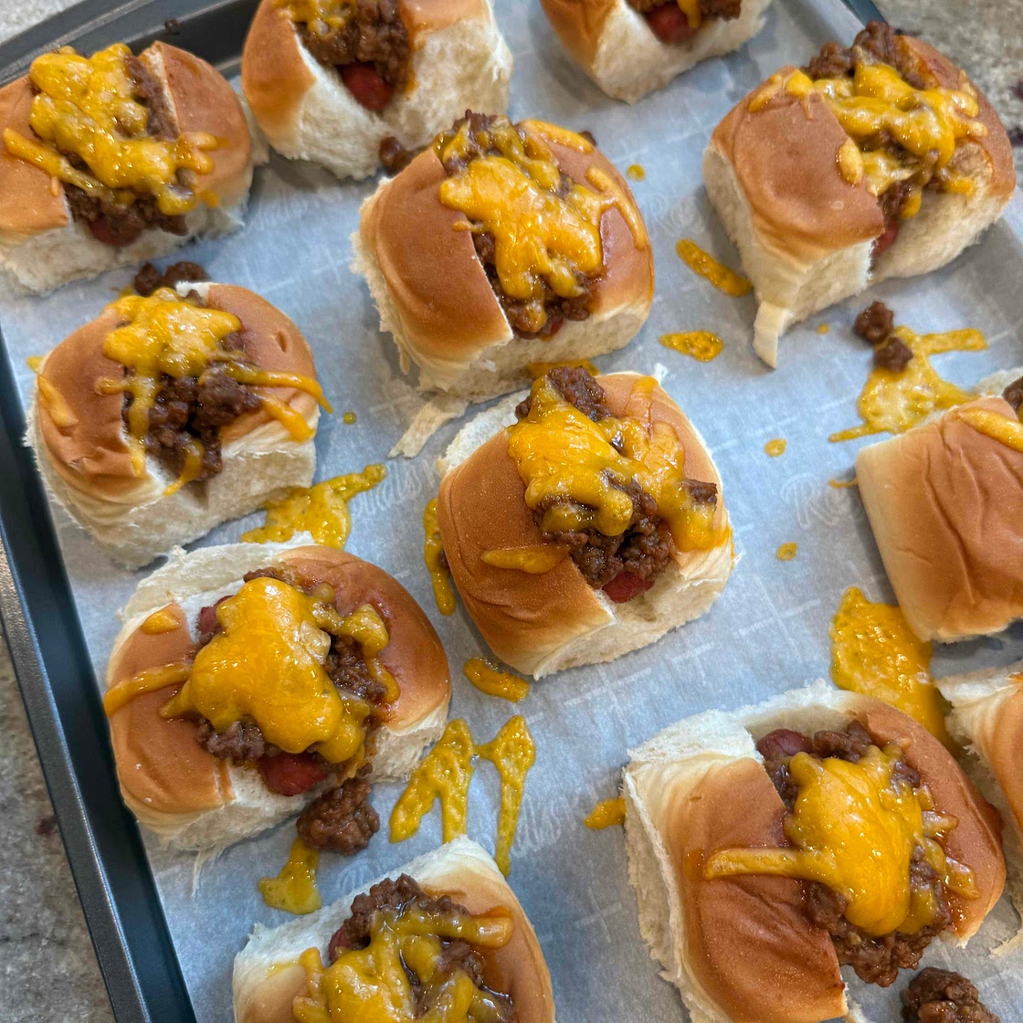 Mini Chili Cheese Dogs