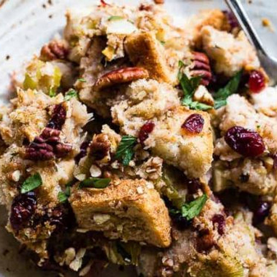 Harvest Dairy Free Simple Vegan Stuffing Recipe