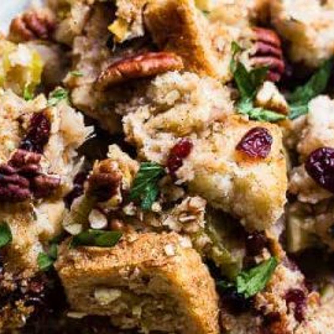 Harvest Dairy Free Simple Vegan Stuffing Recipe