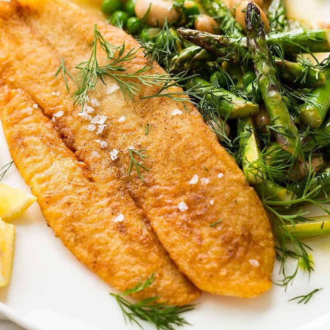 Crispy Pan Fried Fish