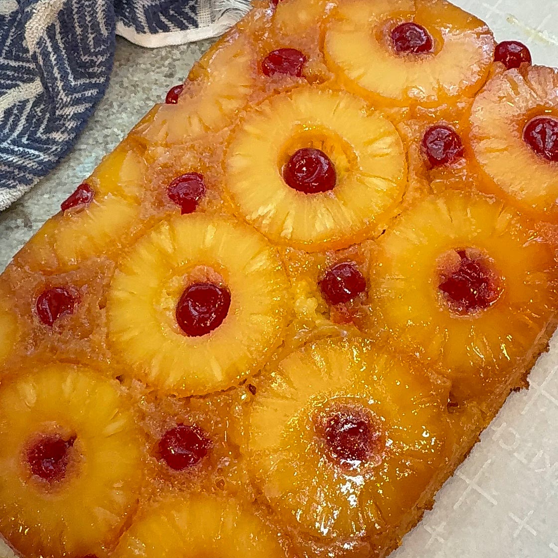 Pineapple Upside Down Cake 