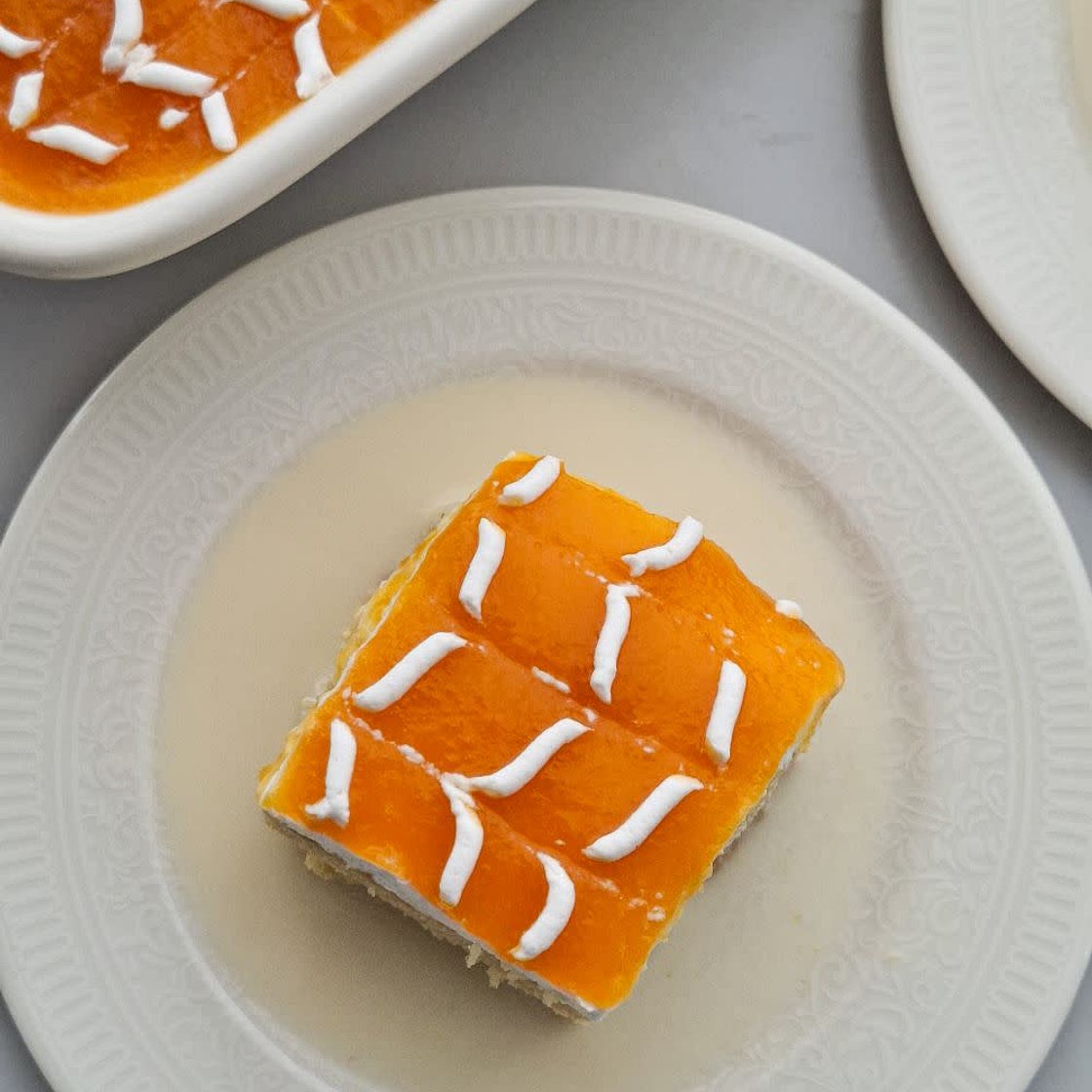 Peach Tres Leches Cake