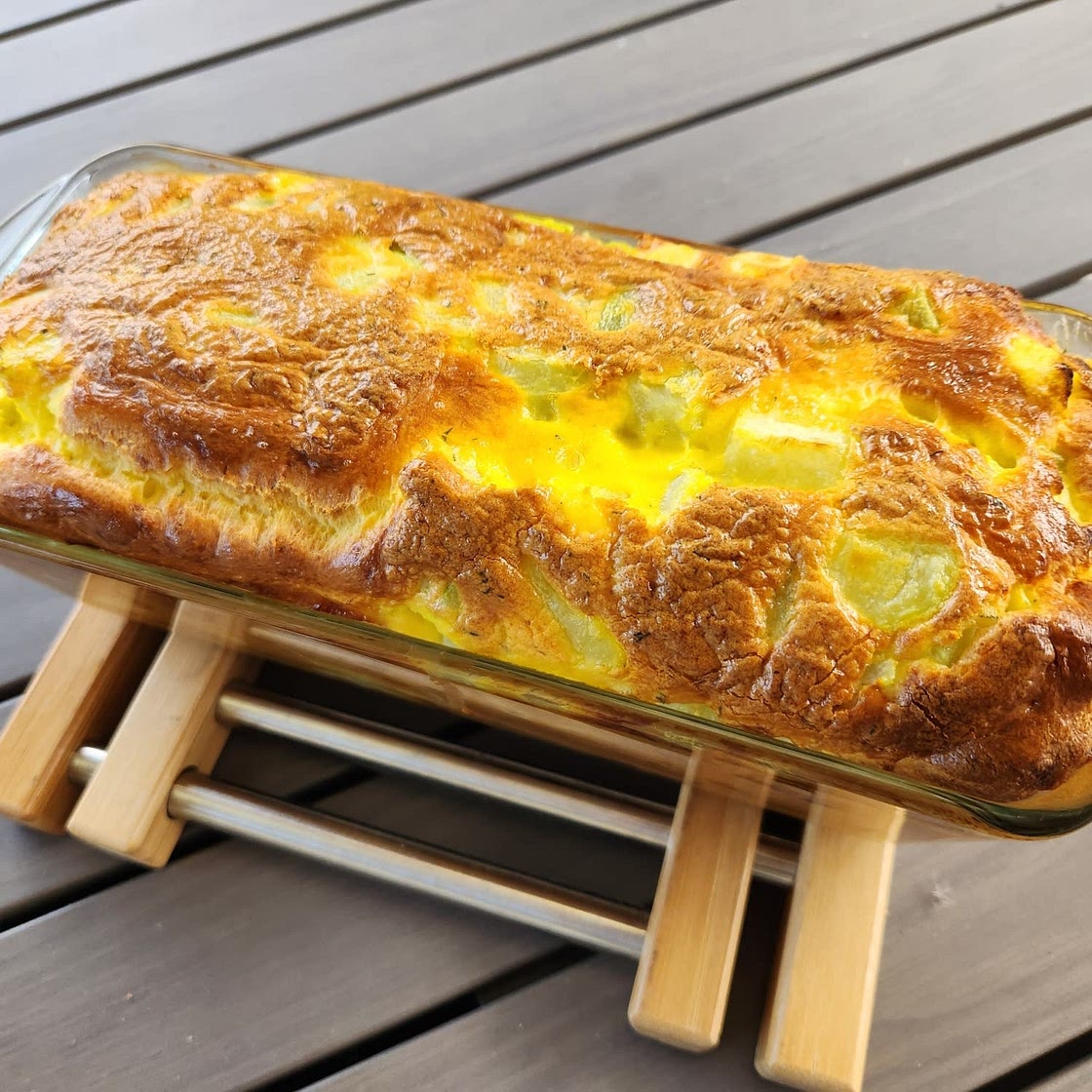 Flan de courgettes