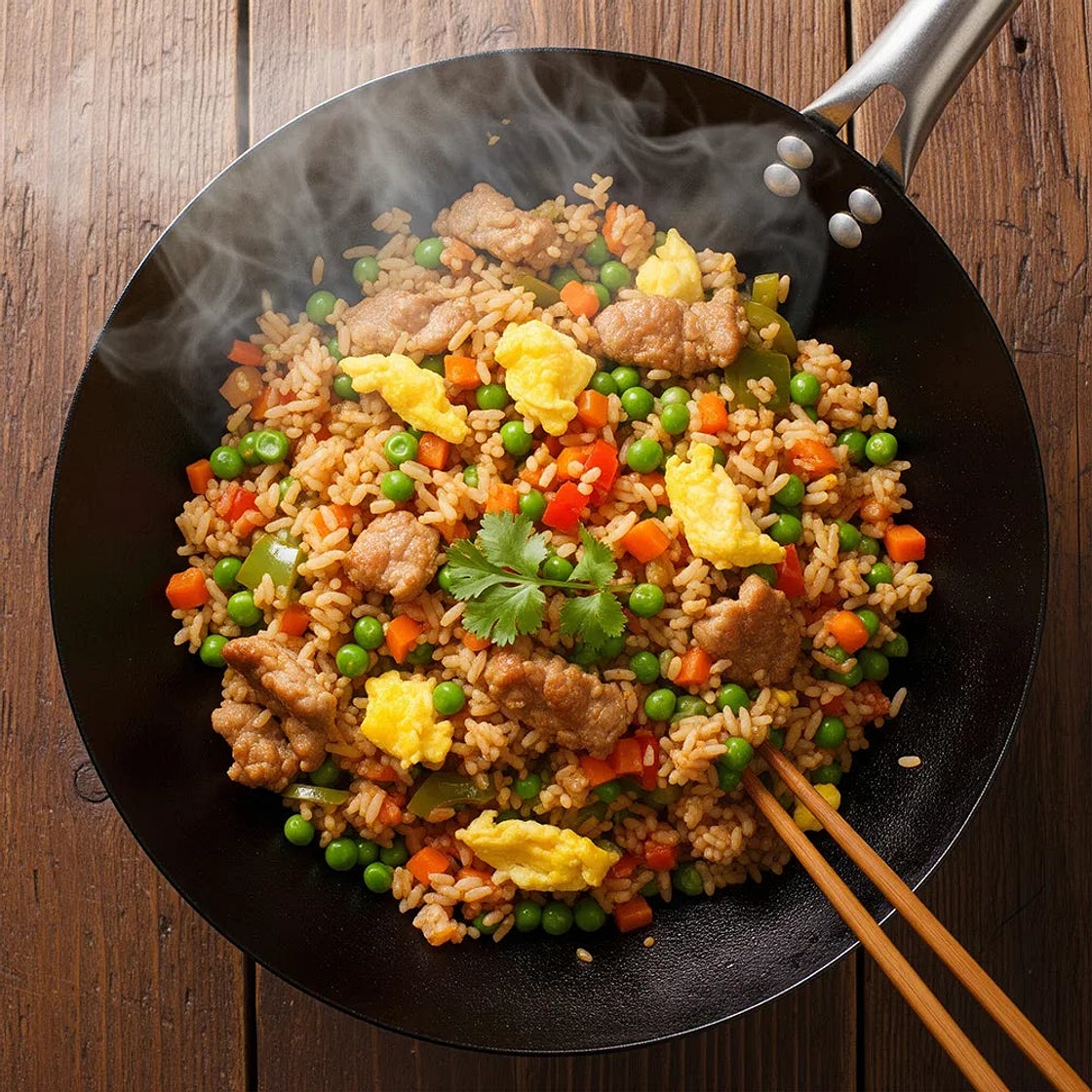 Pork Fried Rice Recipe – Flavorful Homemade Takeout | Sharp Blades