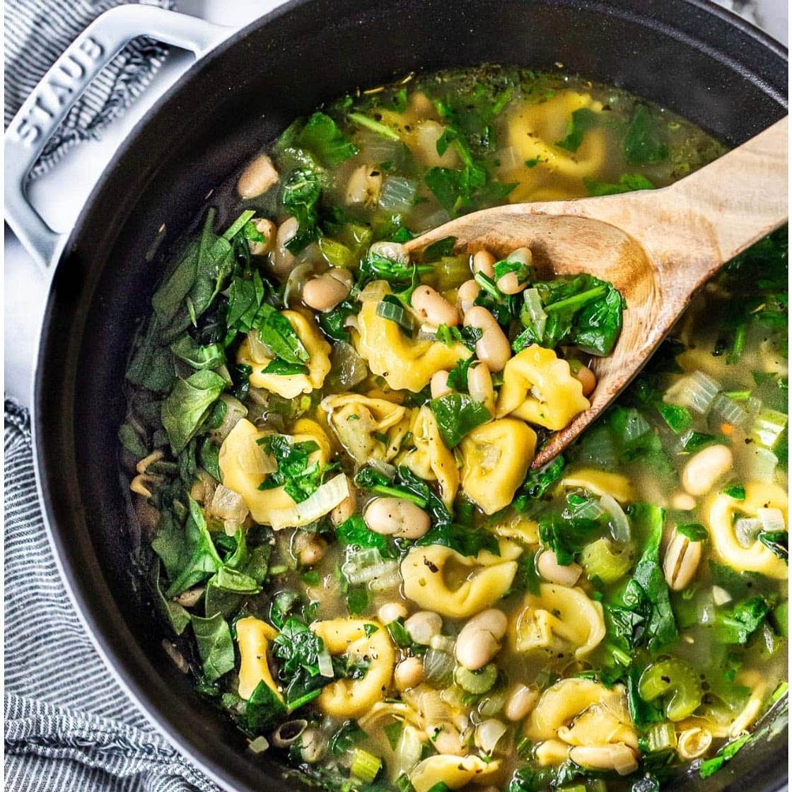 Tortellini soup