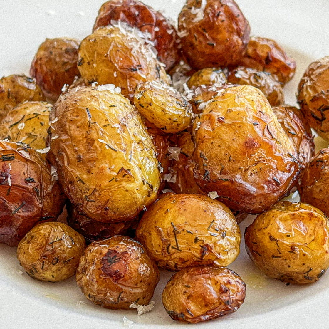 European Roasted Baby Potatoes