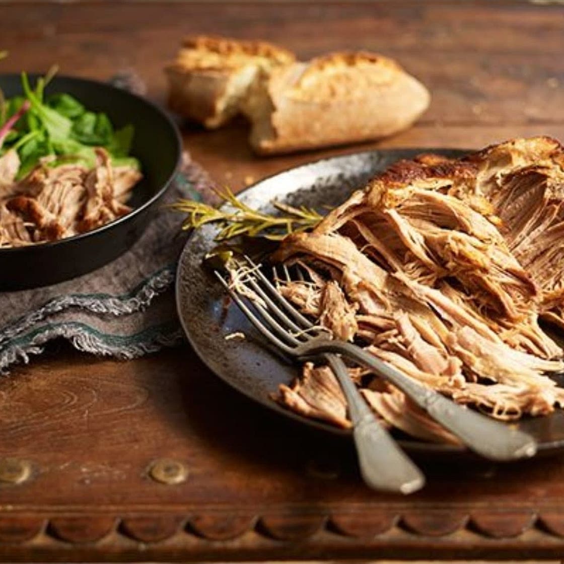 Slow cooker pork shoulder