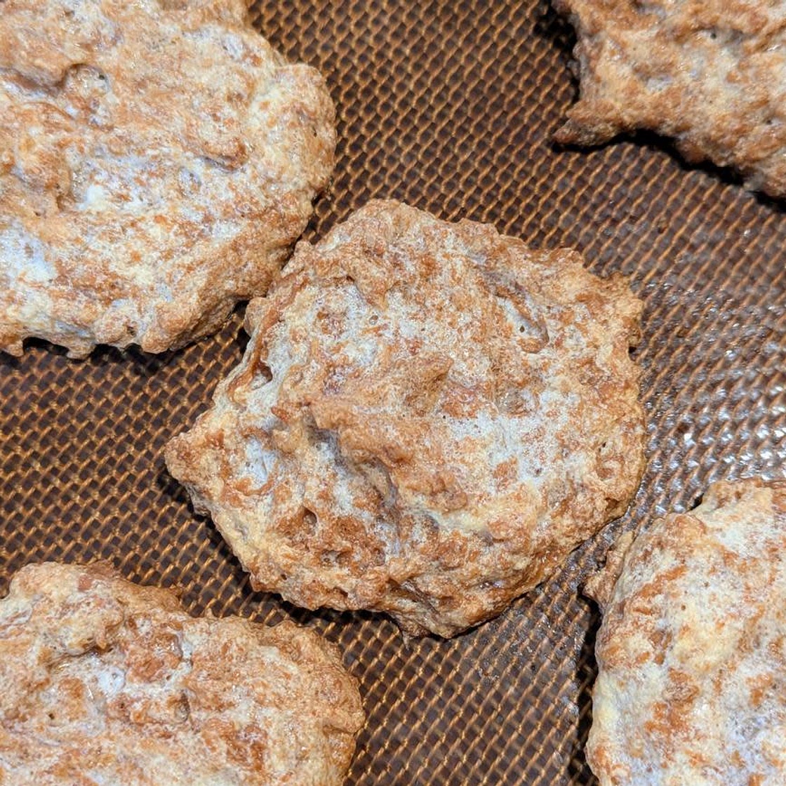 Nut Butter Styrofoam Cookies