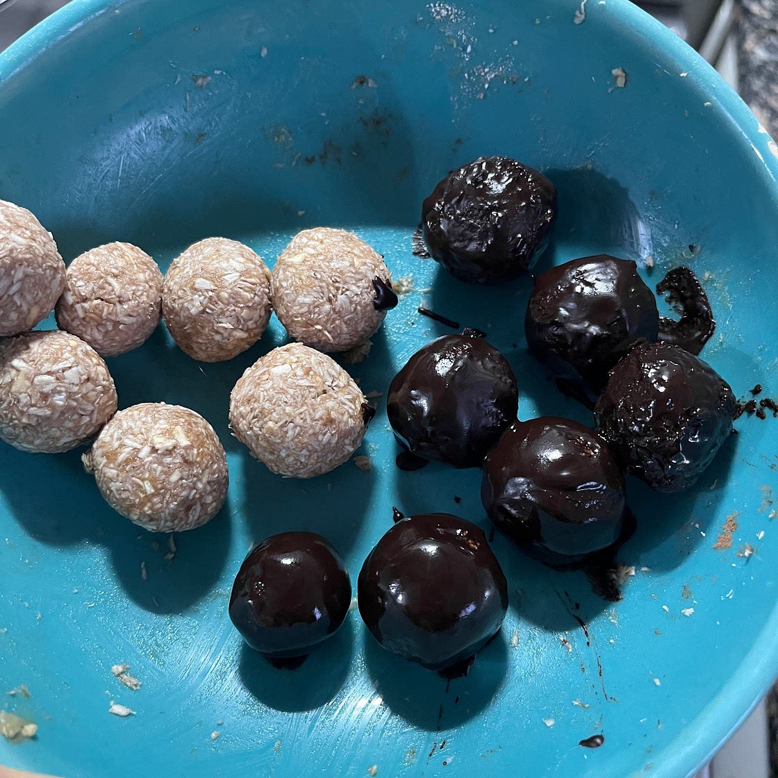 Trufas de banana