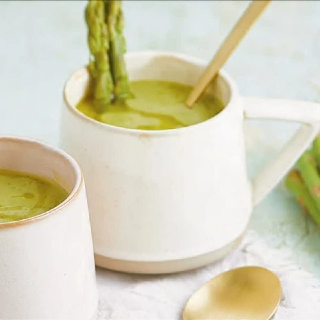 Aspargus and Courgette Soup
