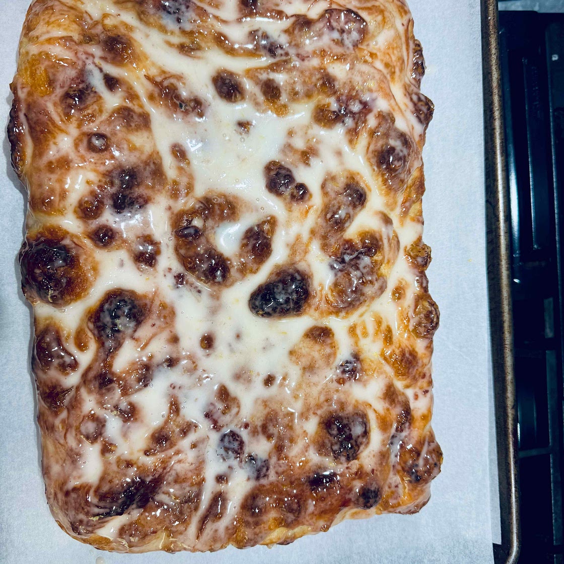 Jam Doughnut Focaccia
