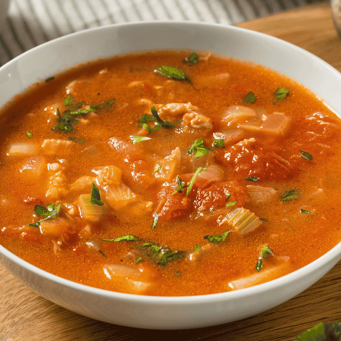 Manhattan Clam Chowder (Tomato Based Clam Soup)