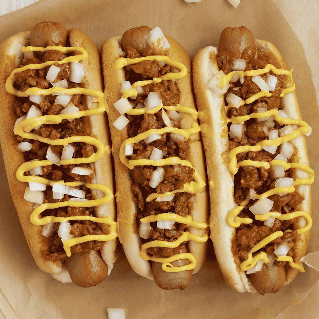 Coney Dog (Chili Topped Hot Dog)