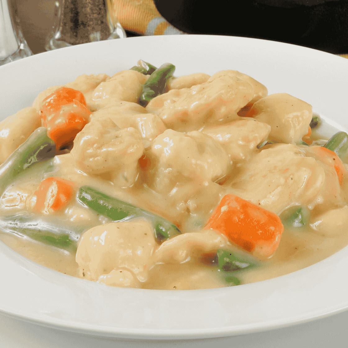 Chicken and Dumplings (Stewed Chicken with Dumplings)