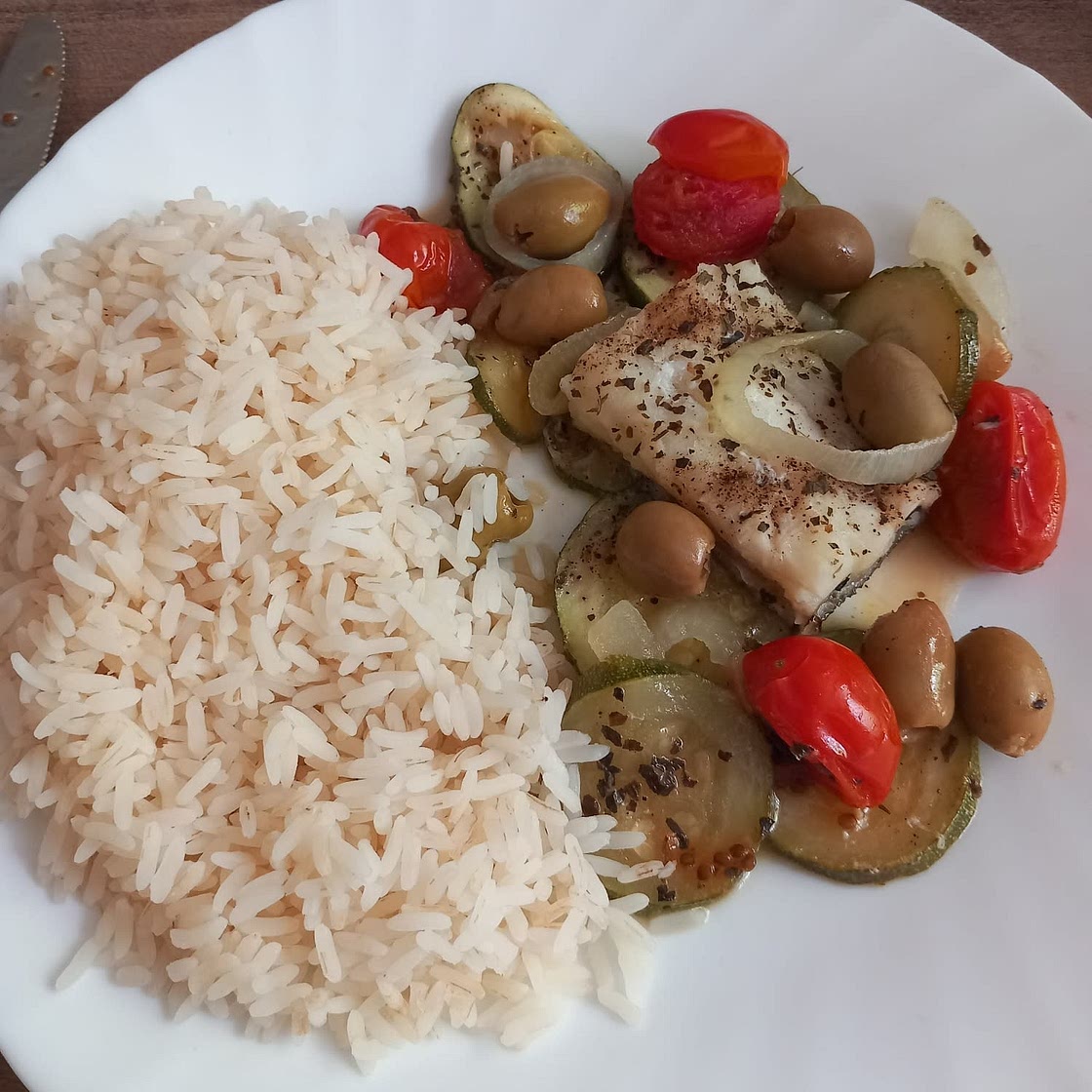 Mediterranean Cod en Papillote (Fish in Parchment Paper)