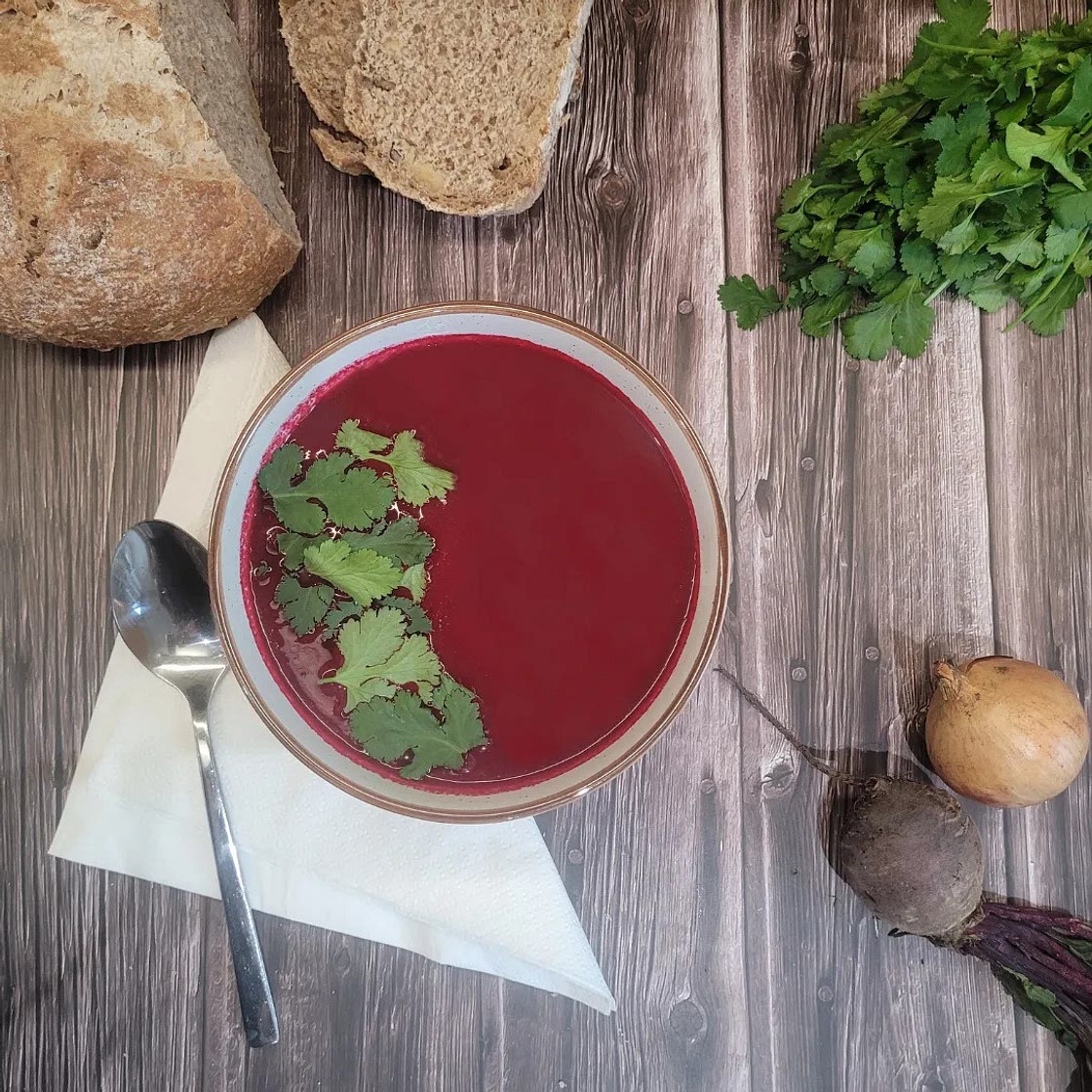 Beetroot and Orange Soup