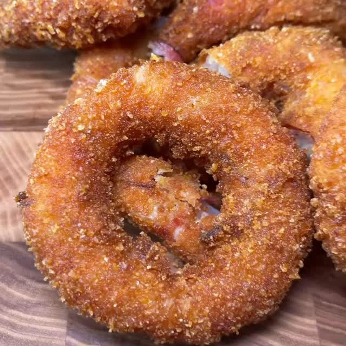 ANELLI DI CIPOLLA RIPIENI 🧅