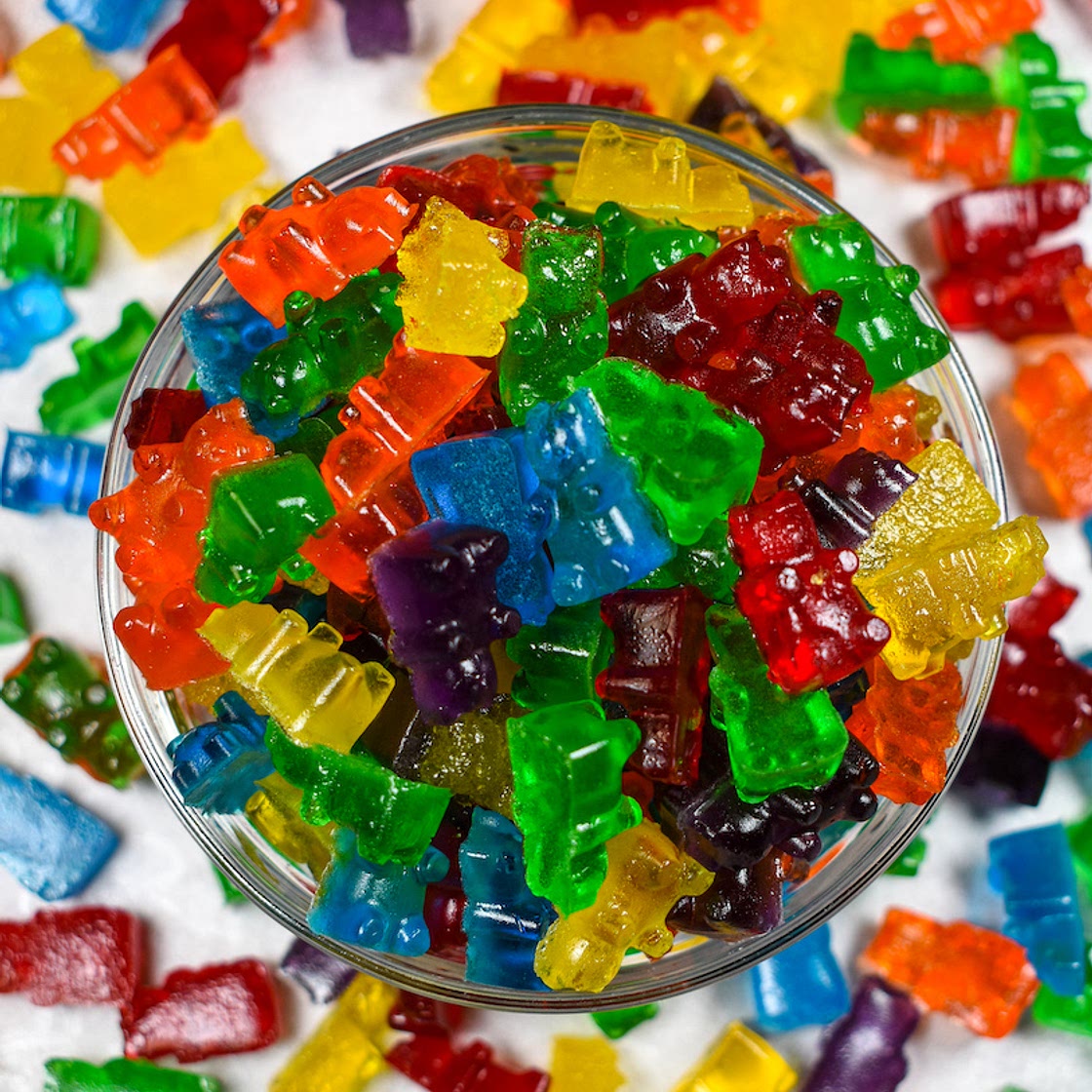 Easy Gummy Bear Recipe with Jello