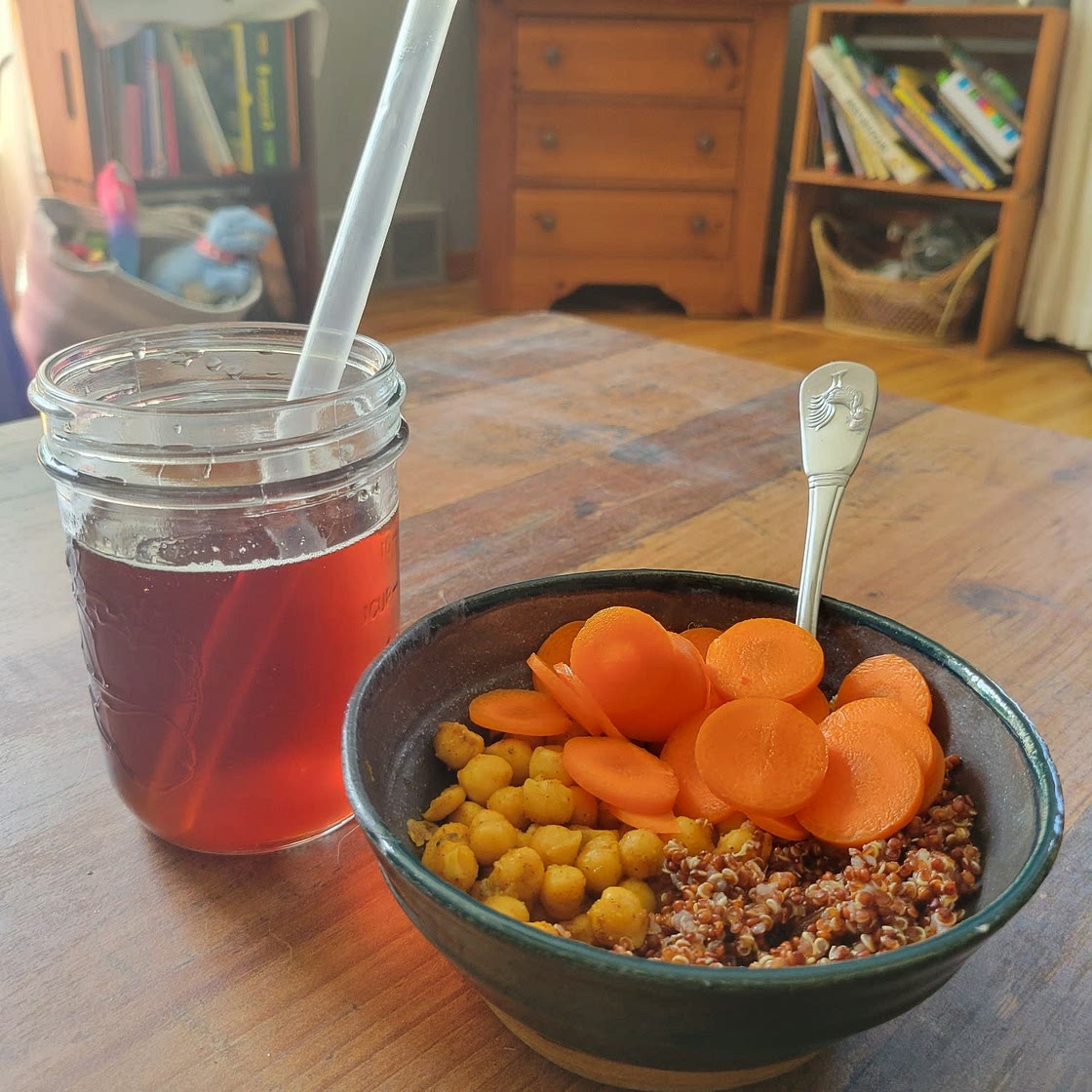 Moroccan Chickpea Bowl (Meal Prep Lunch)