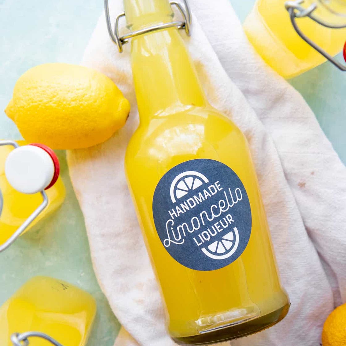Homemade Limoncello Recipe