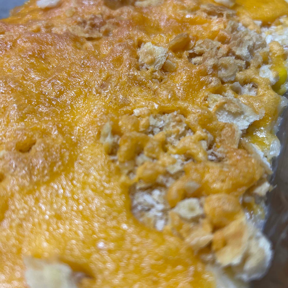 Chessey rice corn and chicken casserole