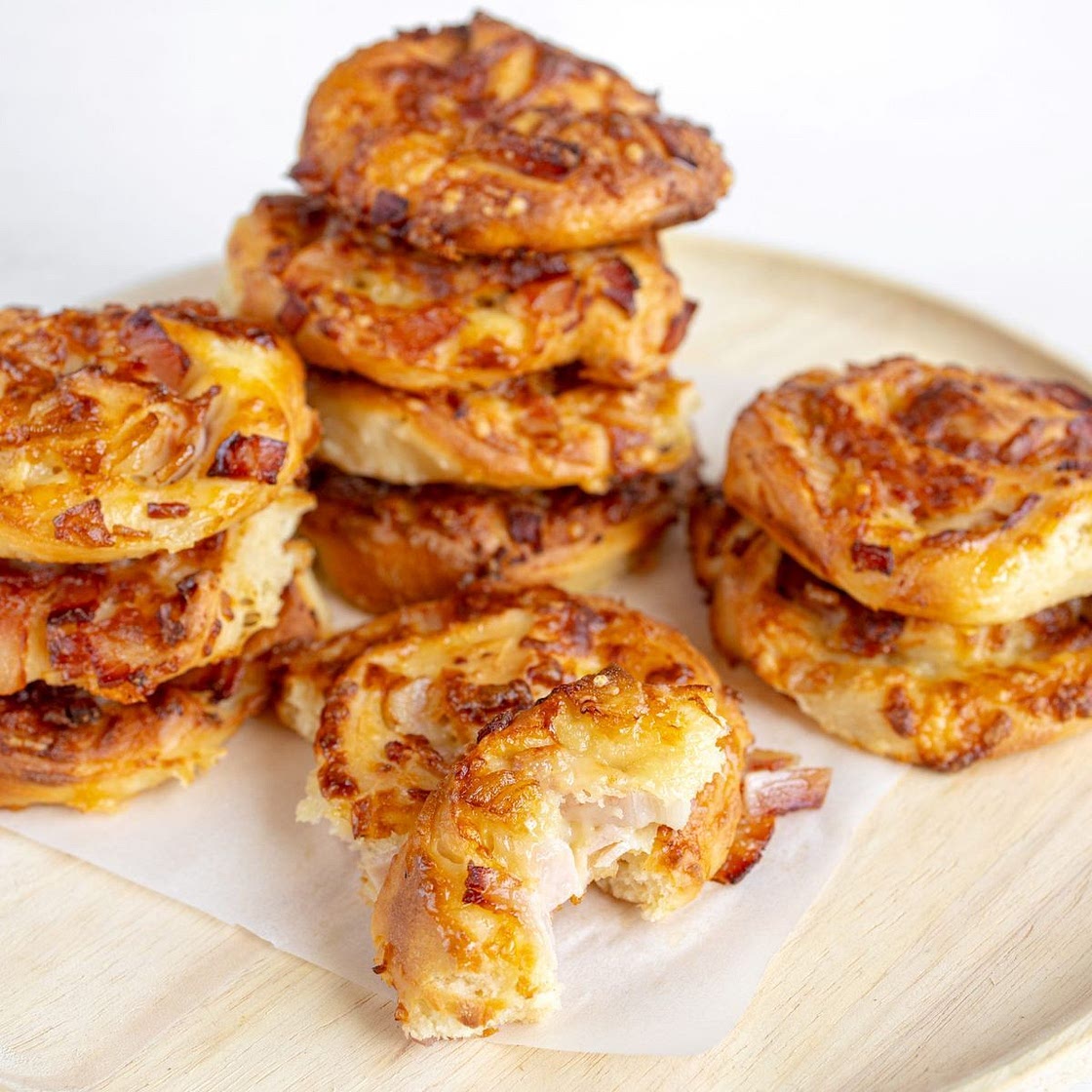 Cheese and bacon rolls recipe