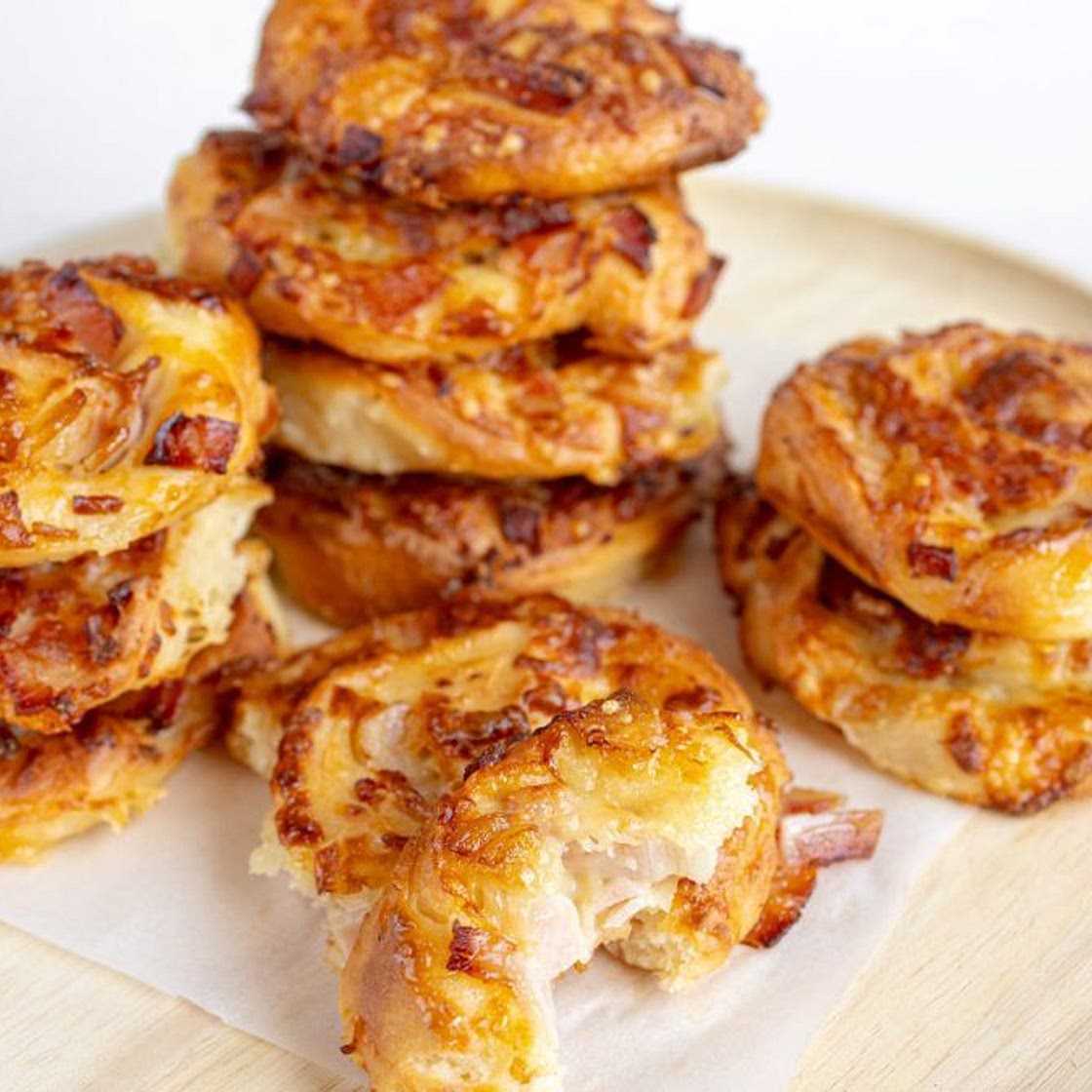 Cheese and bacon rolls recipe