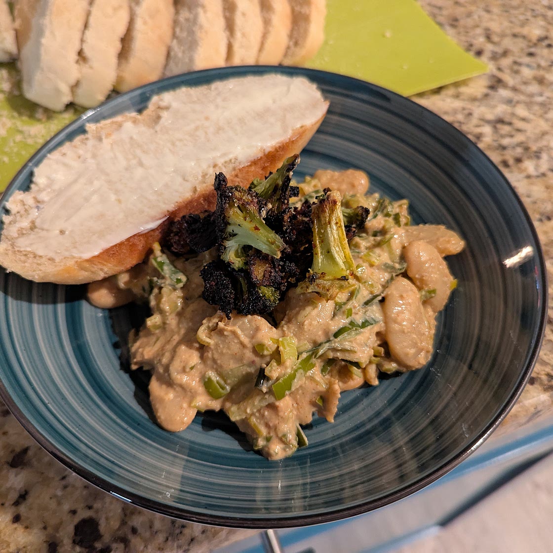 Creamy Leeks and Beans