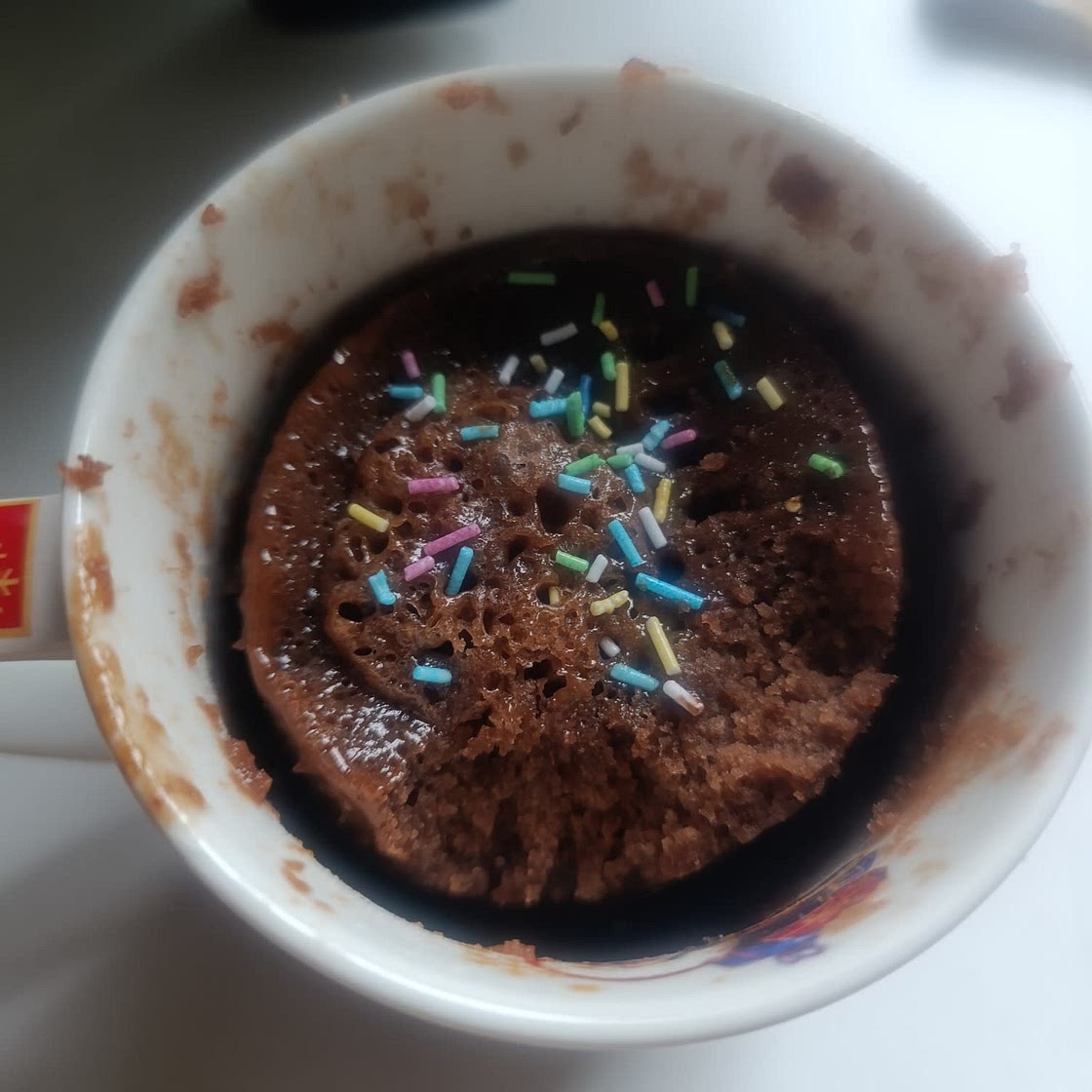 Microwave mug cake