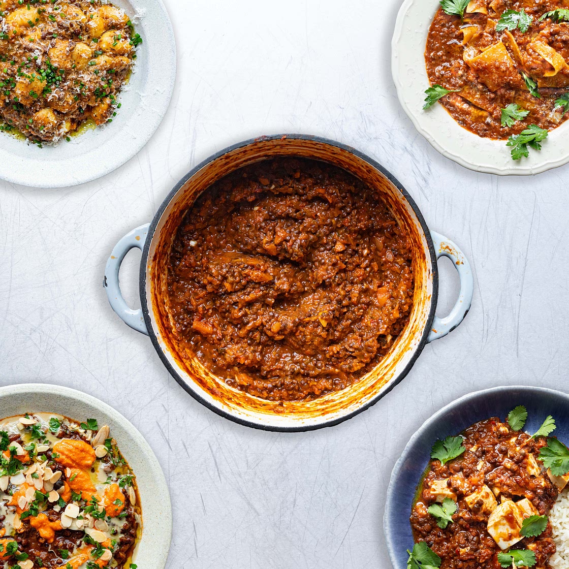 Batch: Mushroom & Lentil Ragù