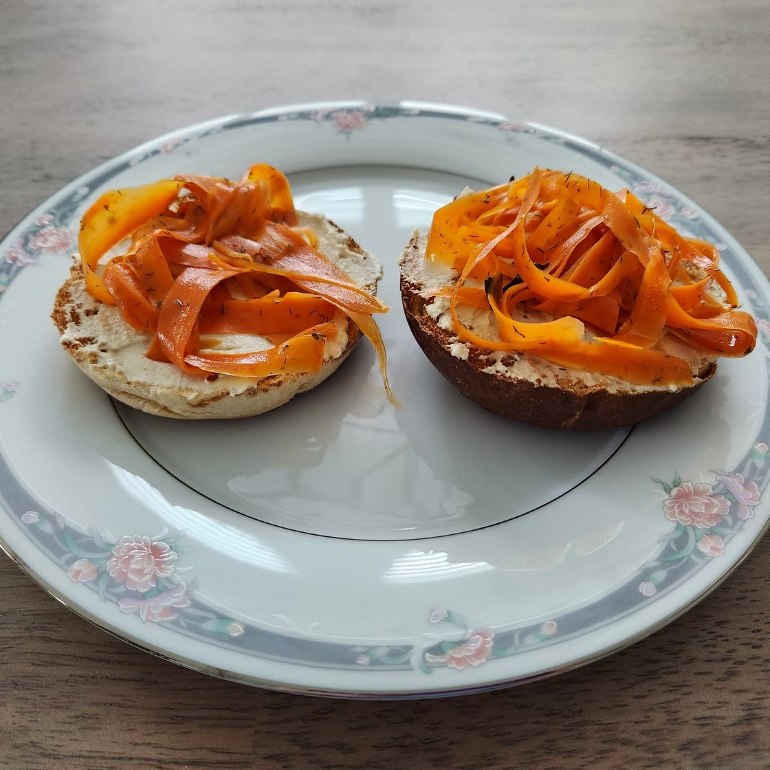 Vegan Smoked Salmon (Carrot Lox)