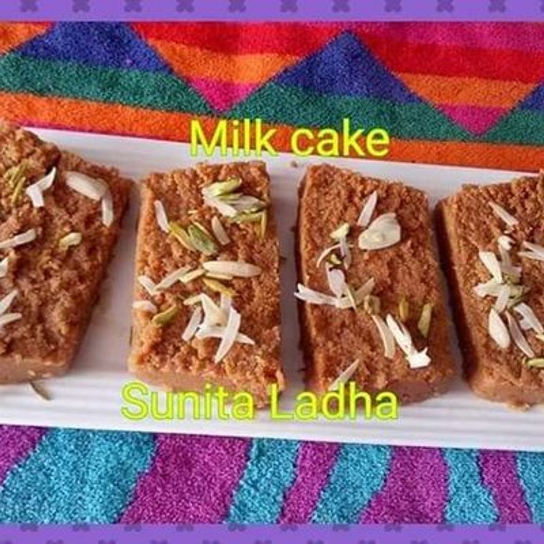 मिल्क केक (Milk Cake Recipe In Hindi)