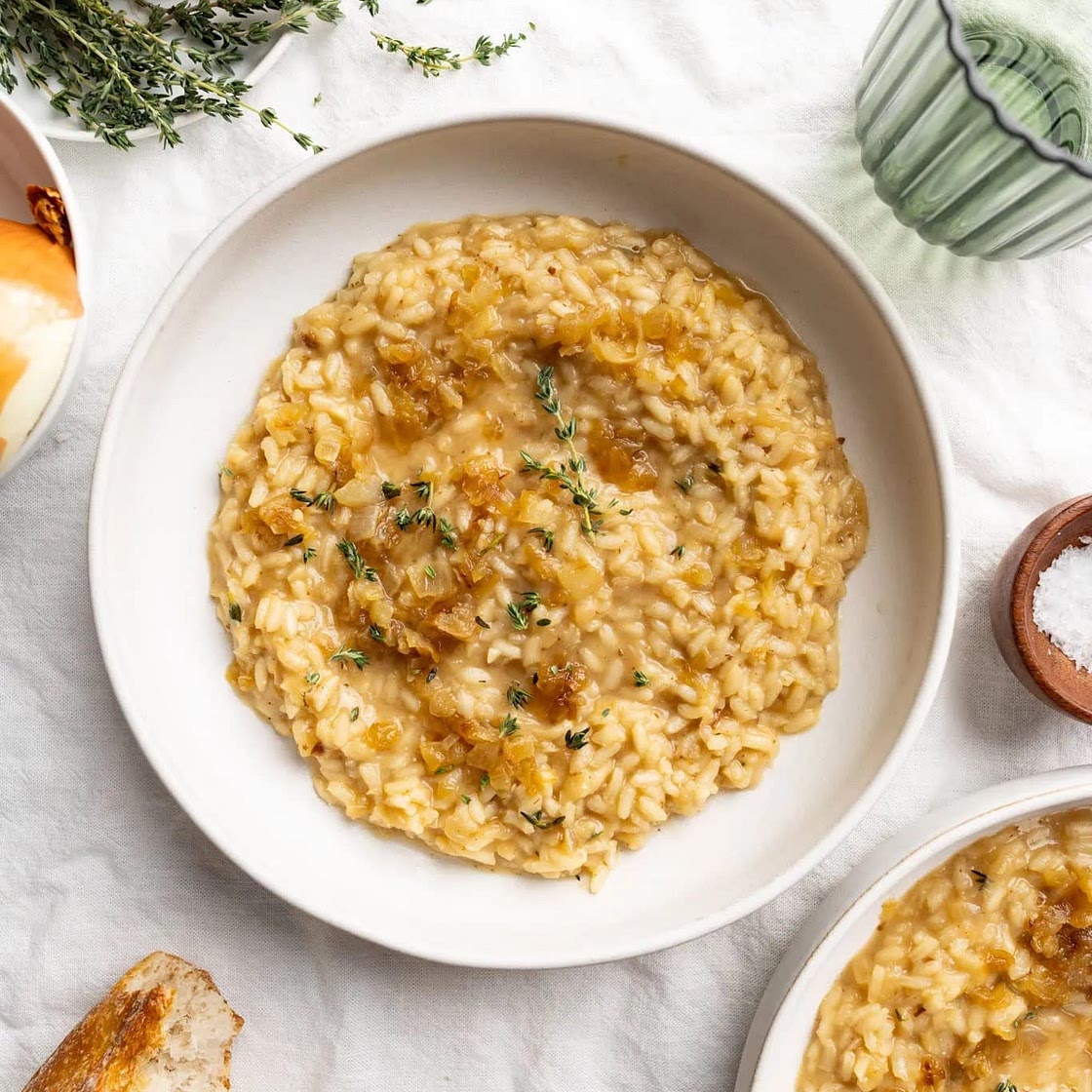 French Onion Risotto