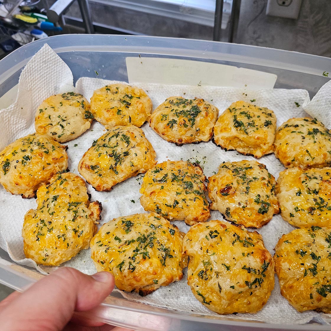 Reb Lobster Cheddar Bay Biscuits