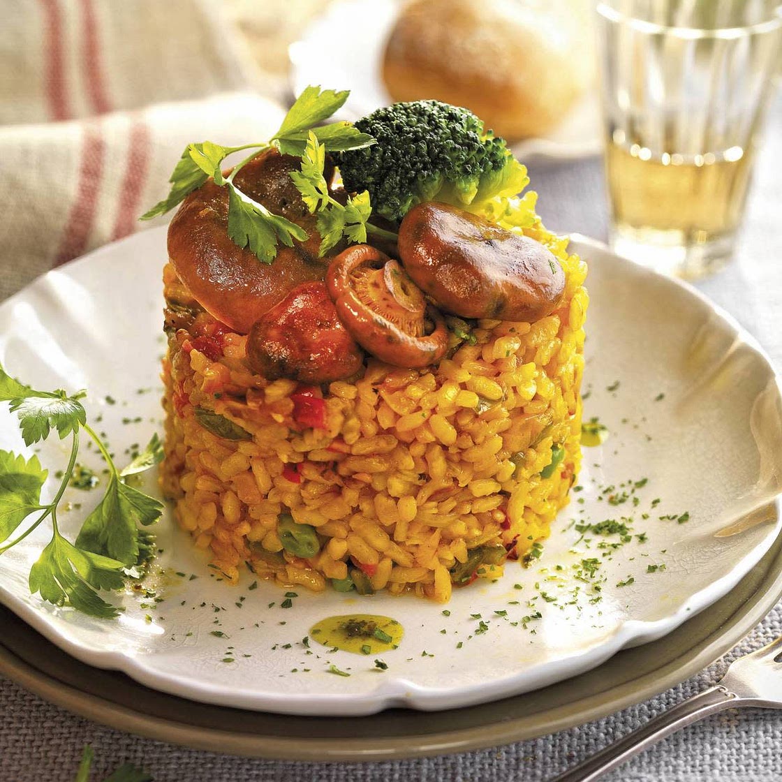 Arroz viudo con pollo