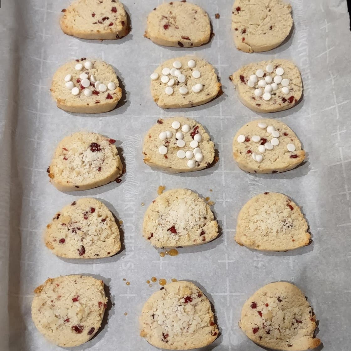 Lemon Almond Flour Shortbread Cookies