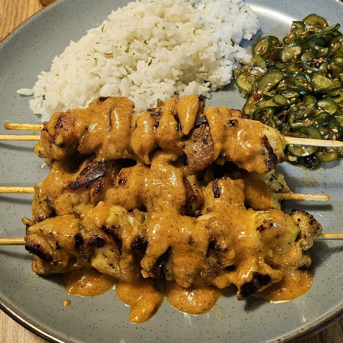 Chicken Satay Skewers