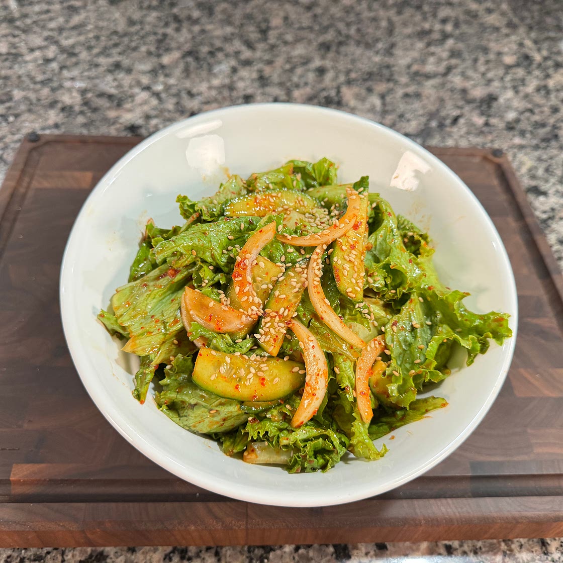 The Easiest Korean Salad You’ll Ever Make! ✨