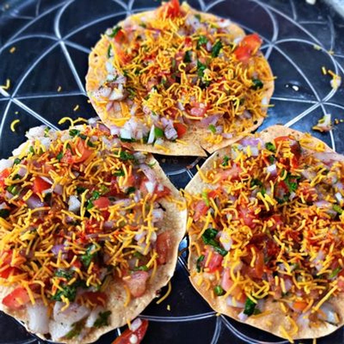 मसाला पापड़ (masala papad recipe in Hindi)