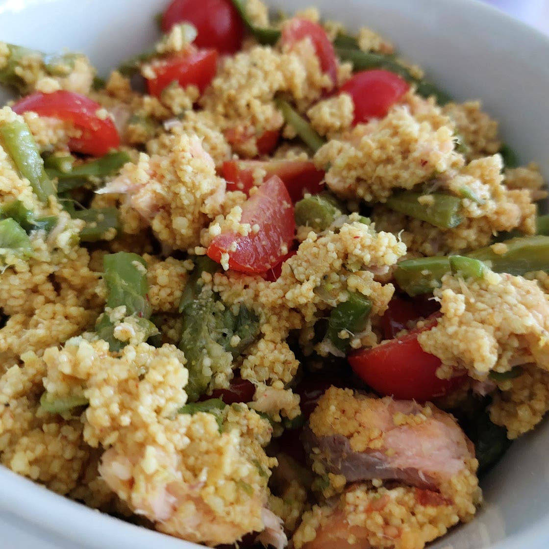Cous cous - Lime and paprika chicken