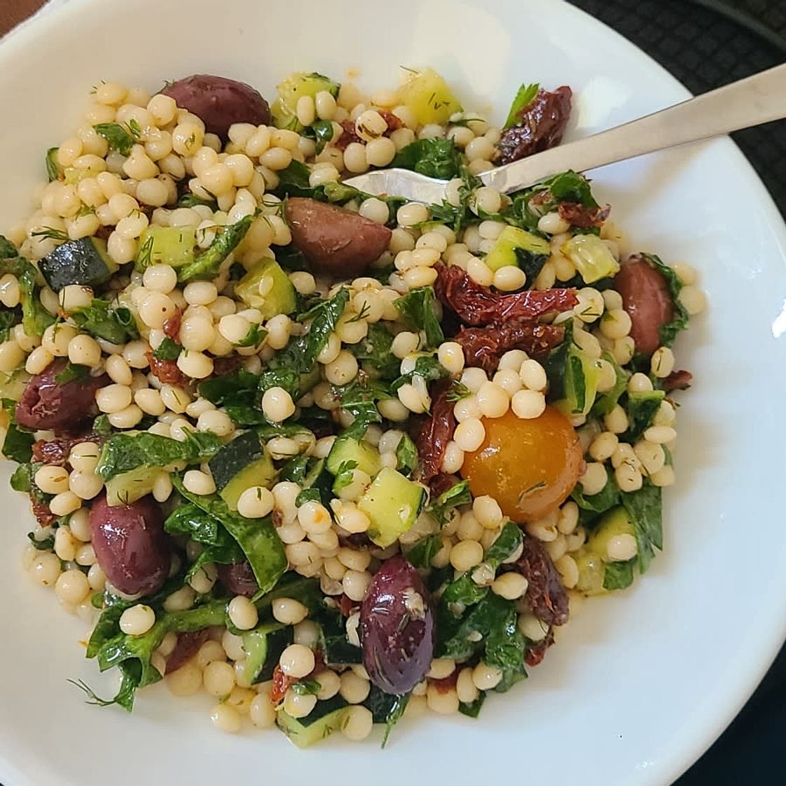 Pearl Couscous Salad