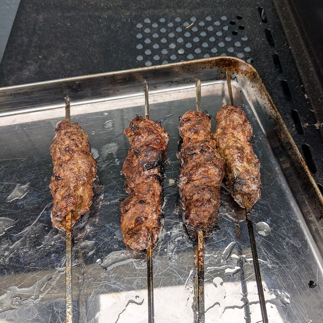 Ground Beef Kebabs (Grill or Oven)