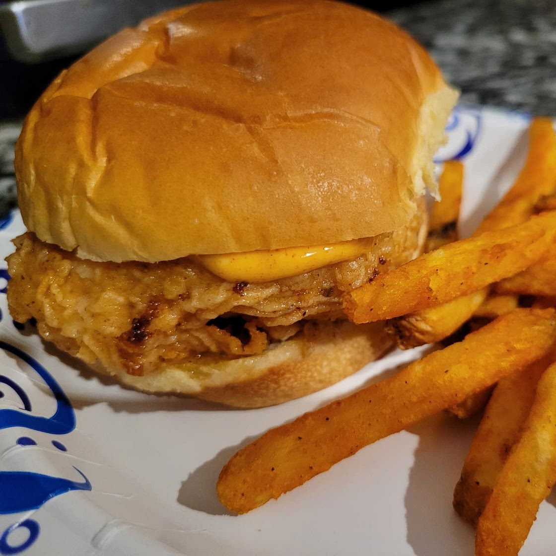 DIY Popeyes Buttermilk Fried Chicken Sandwich