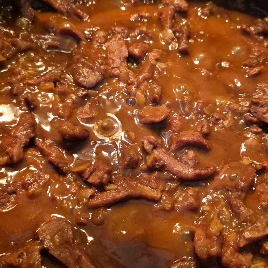 Vegetarisches Gulasch